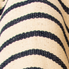 Espadrille Marinière Ecru et Marine - couture naturelle