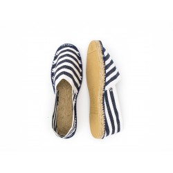 Espadrille marinière Black Cat