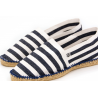 Espadrille marinière Black Cat