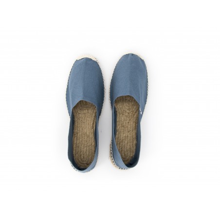 Espadrilles Françaises En Toile Grise – Taille 35 – Neuves Avec Emballage – Style Classique