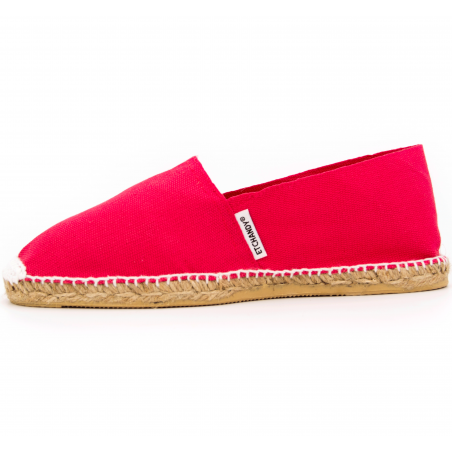 Espadrille Rose Foncé