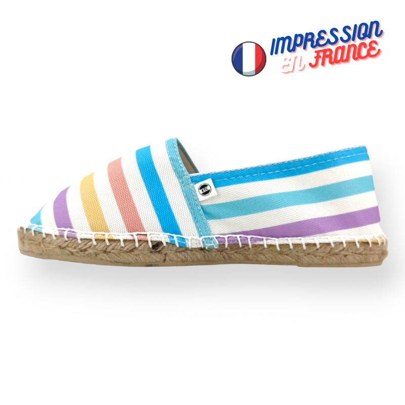 Espadrille imprimée Zohra